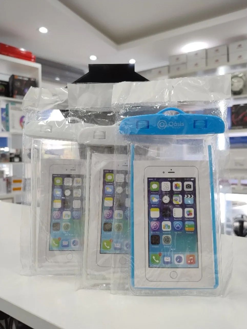 Capinha Impermeável Para Celular Proteção Água e Chuva