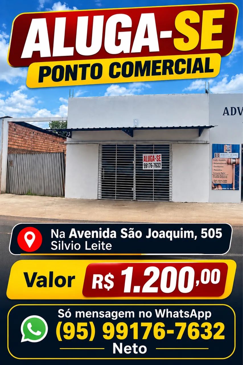 Ponto Comercial para alugar em avenida movimenta 