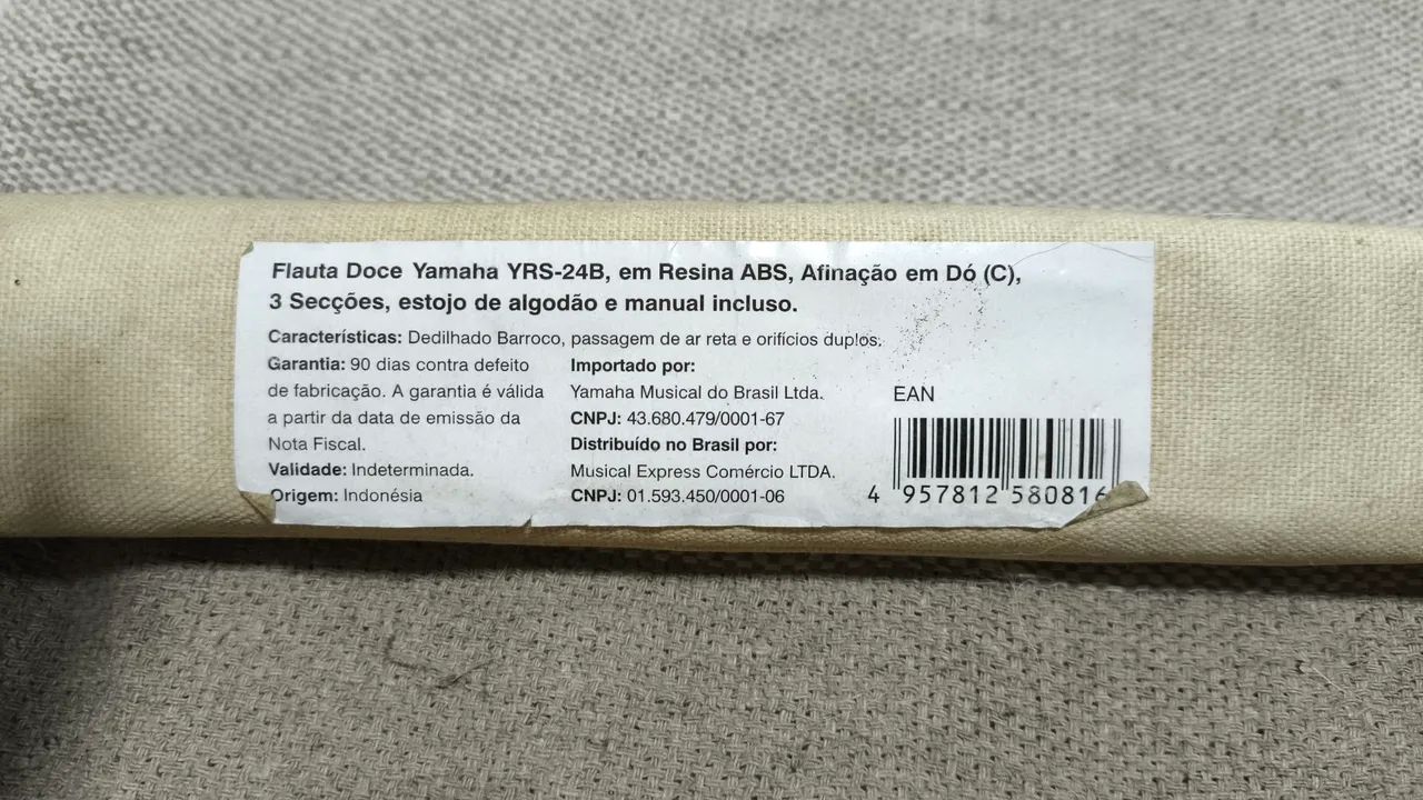 Flauta Doce Yamaha - Foto 3