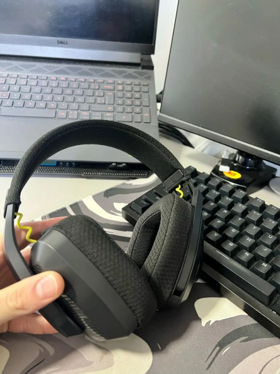 NOVO! Headset Gamer BINNUNE BW06 - Wireless 2.4G/BT, 48h Bateria, PS5/PC! - Foto 4