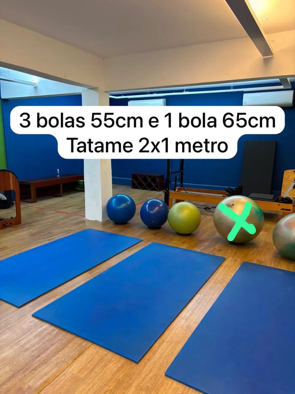 Tatame para exercícios 