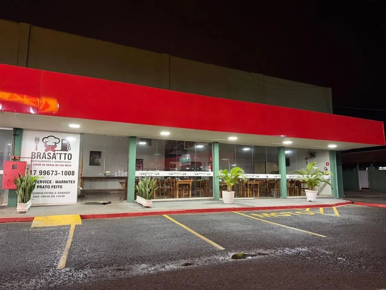 Oportunidade restaurante e marmitaria 