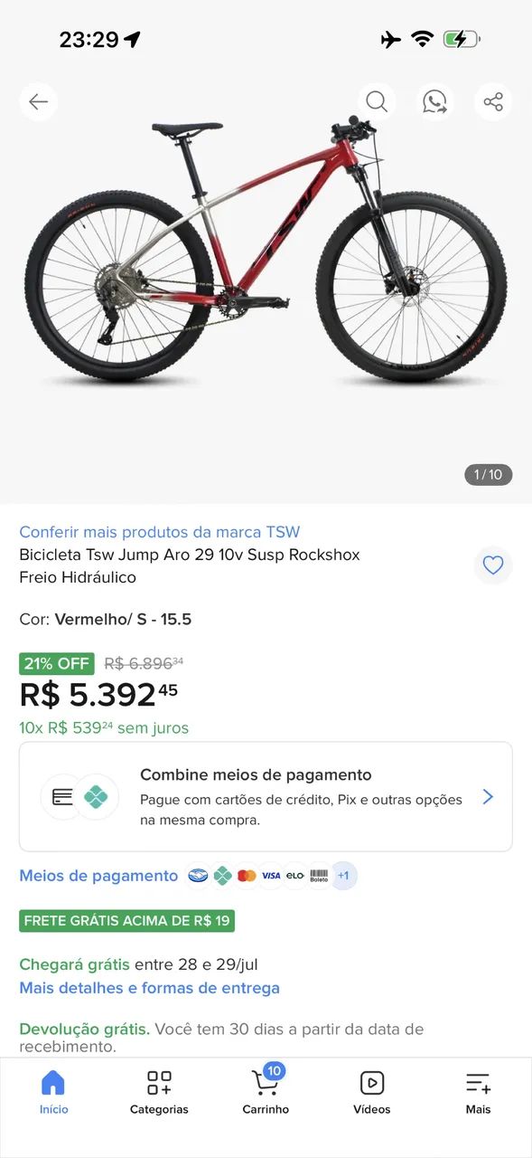 Bicicleta - TSW - JUMP MTB - Foto 5