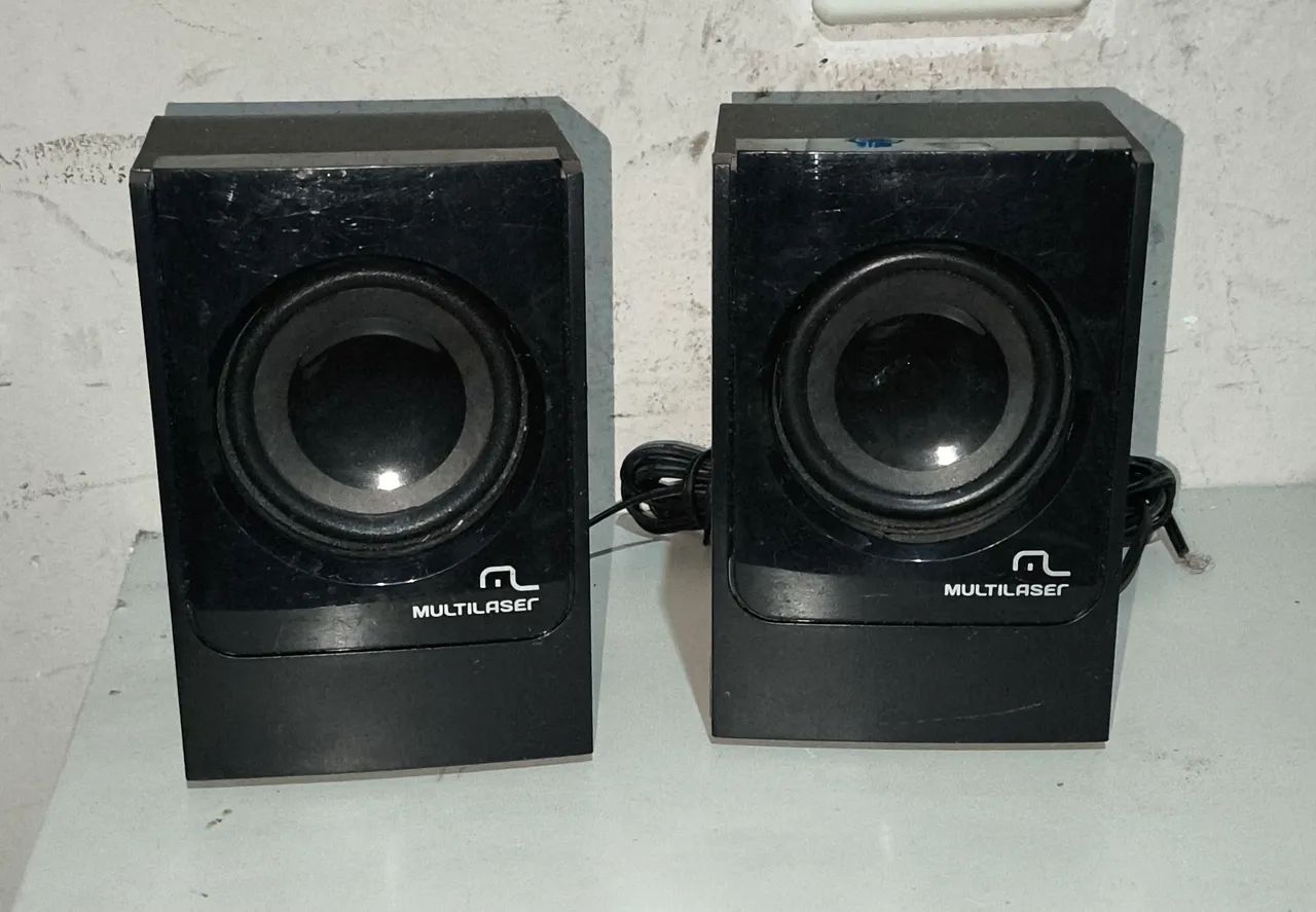 Caixinhas de som Multilaser home theater