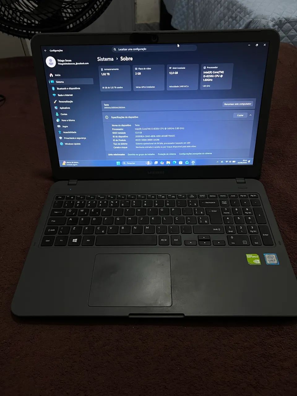Notebook Samsung Intel Core i5 | 12GB RAM | 1,2TB | Windows 11 Pro - Foto 3