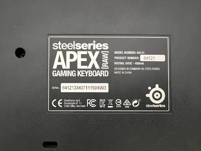 Teclado SteelSeries Apex RAW - Foto 5