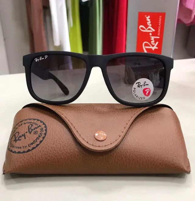 óculos de sol ray ban justin degrade  - Foto 5