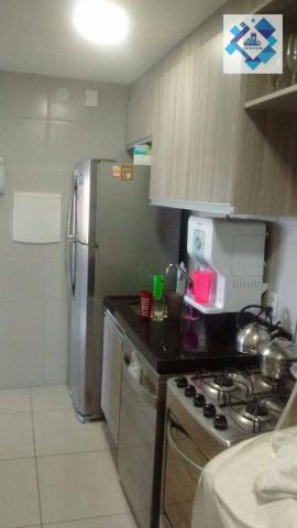 Apartamento com 3 dormitórios à venda, 72 m² por R$ 460.000,00 - Guararapes - Fortaleza/CE - Foto 3