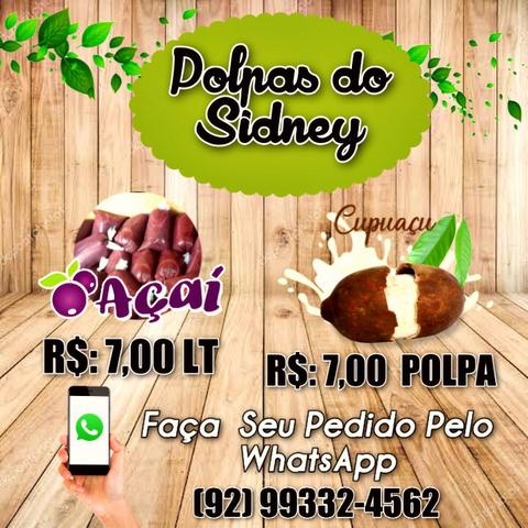 Açaí e polpa de boa qualidade