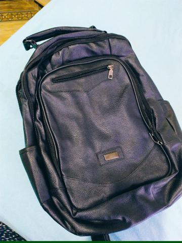 Mochila couro sintético - Foto 3