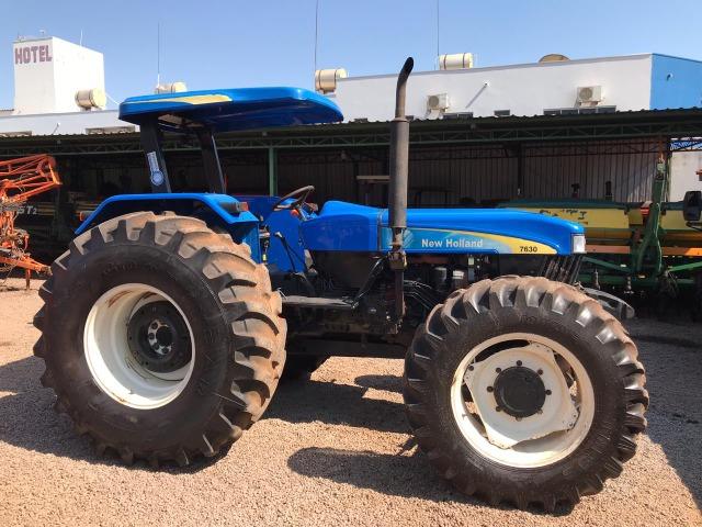 New Holland 7630 4x4 ano 2008 - Foto 4