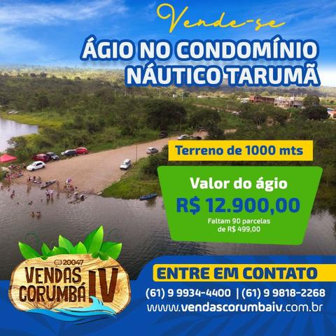 Ágio de Lote no Condomínio Náutico Tarumã - Corumbá IV