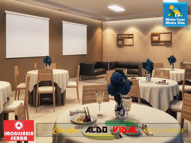 ARV 96 Apartamento Novo 2 Quartos, Condomínio Club. Carapebus, Serra - ES - Foto 12