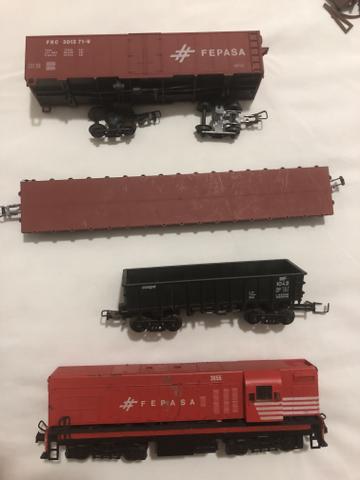 Trem Elétrico - Anos 90 - Sistema Hobby (miniatura/ maquete) - Foto 5