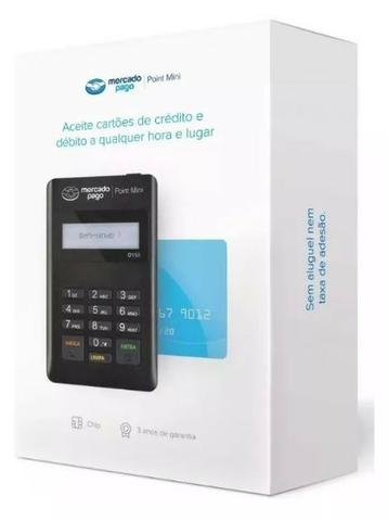 Máquina De Cartão Débito E Crédito Point Mini - Mercado Pago - Foto 4