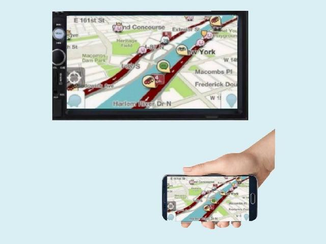 Multimídia Pálio Idéa Siena Strada Duster Sandero Logan Kwid GPS Por Espelhamento Ent USB - Foto 8