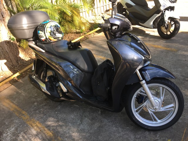 HONDA SH150I CINZA