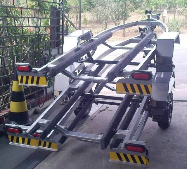 REBOQUE RODOVIARIO PARA JET SKI 2023 OKM, Alumínio, Free Hobby, PARCELAMOS 36x - Foto 5