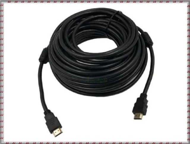 Cabo 15 metros Hdmi full hd 1.4 e filtros nas pontas
