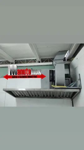 Coifas inox sob medida industrial restaurante