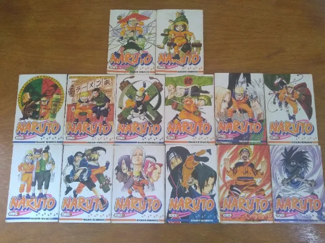 Naruto Gold Mangá, Fase Clássica - Volumes Avulsos em Português