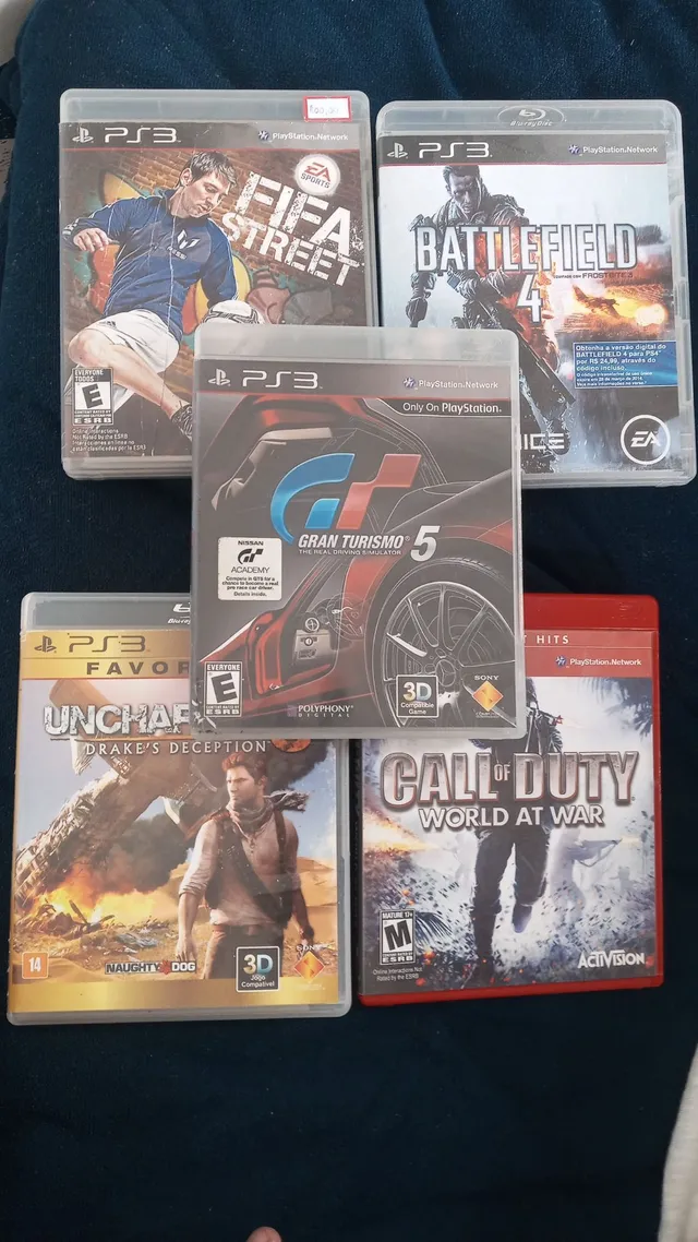 PS3 Game Lot Dead Island, Ratchet & Clank, God Of War, Metro, Uncharted 2