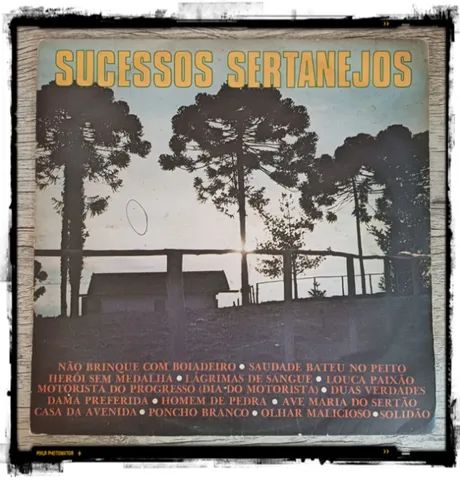 LP Vinil: Sucessos sertanejos - Dama preferida
