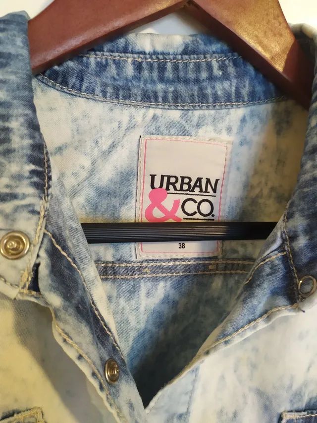 Camisa jeans 38 - Foto 4