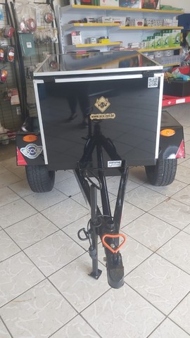 Reboque Carretinha Bau Isotermico Moto ou Carro  Encomende a sua - Foto 3