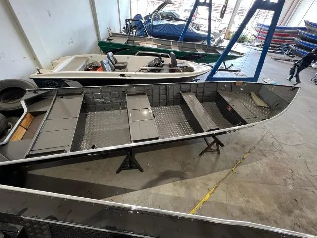 Barco Fluvimar Boto Piapara 600 Est Aluminio - Foto 4