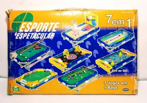 Brinquedo 7 em 1 Esporte Espetacular - Marca Gemini