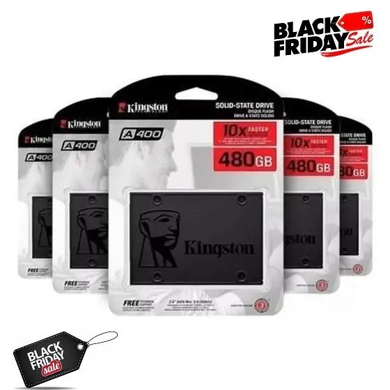 SSD 480gb Kingston A400 Retire Loja BlackFriday novo lacrado garantia 1 ano 12x 19,80