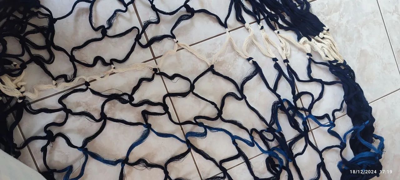 Rede de Dormir de Nylon para Acampamentos - Foto 2