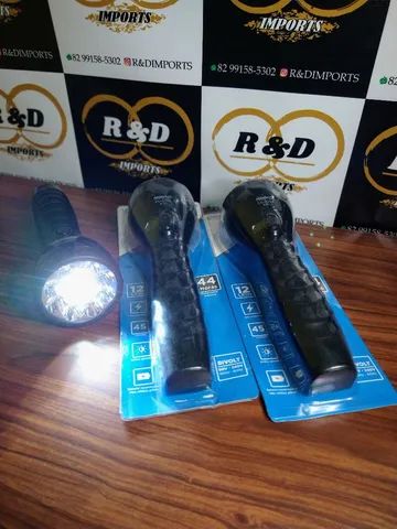 Entrega grátis / Lanterna recarregável,com 12 leds - Foto 3