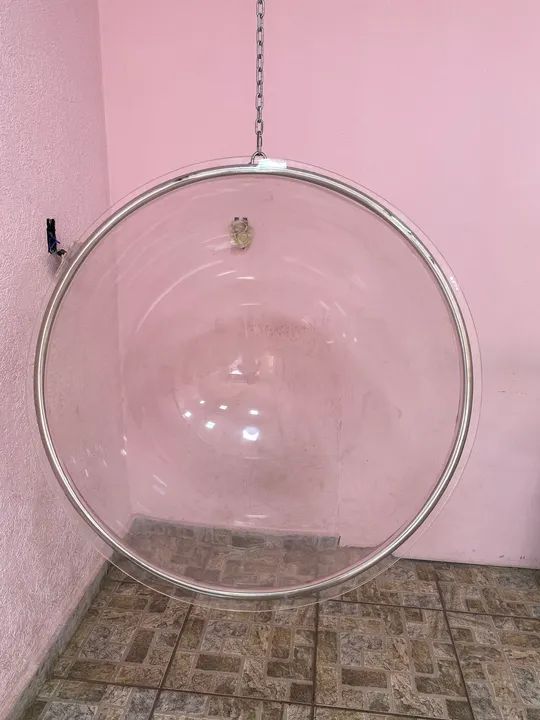 Poltrona Bolha Transparente para Decoração