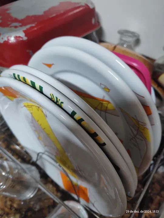 Jogo de Pratos Decorados spolleto