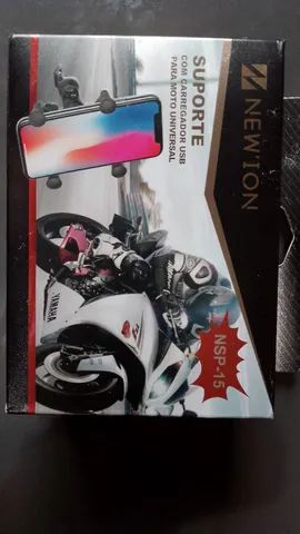 Suporte garra com carregador USB moto - Foto 2
