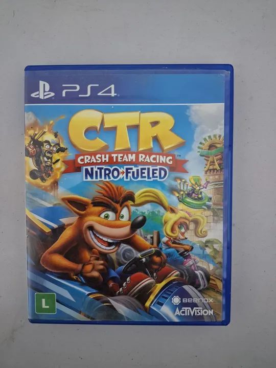Promoção Jogo PS4 Crash Team Racing Midia Fisica( ACEITO CREDISHOP)