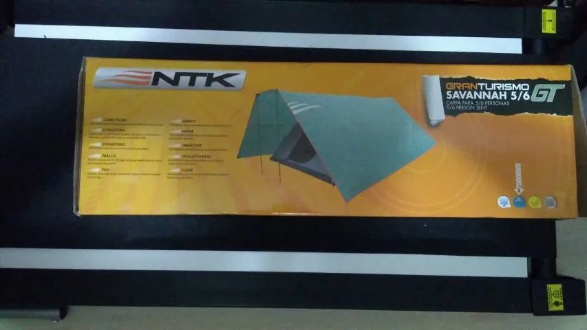 Barraca De Camping Savanah Gt Para 5-6 Pessoas Azul NTK - Nautika - Foto 2