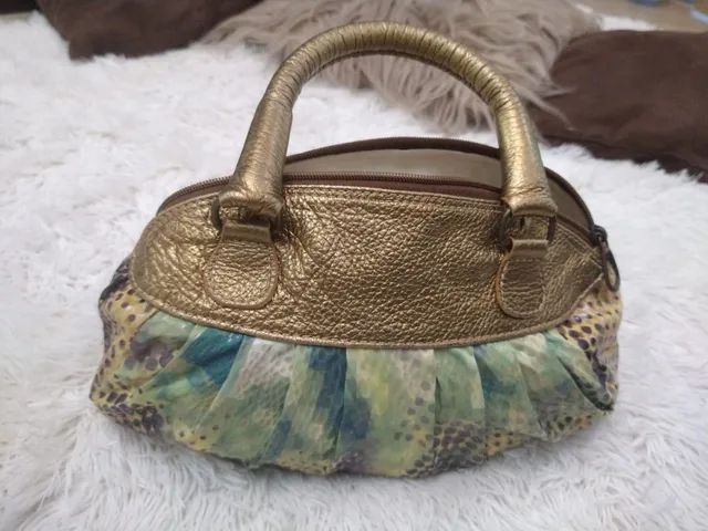 Bolsa em couro ouro velho - Foto 3