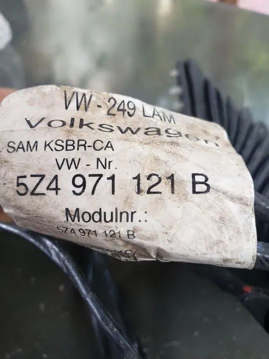 Chicote elétrico porta dianteira direita vw fox cross e space de 09 à 17 original  - Foto 2