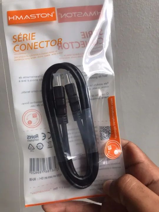 Cabo HDMI pra HDMI 1,2m Full Hd Novo - Garantia - Foto 4