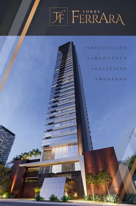Torres Ferrara Apartamento para venda com 260m² com 4 suítes, 3 vagas no Umarizal - Belém 
