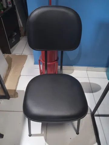 Cadeira fixa secretária corino  - Foto 2