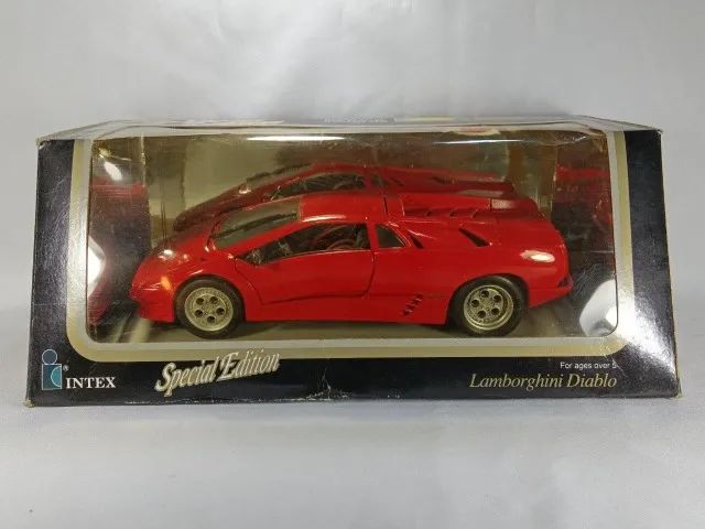 Miniatura Lamborghini Diablo Intex 1/18 (caixa)