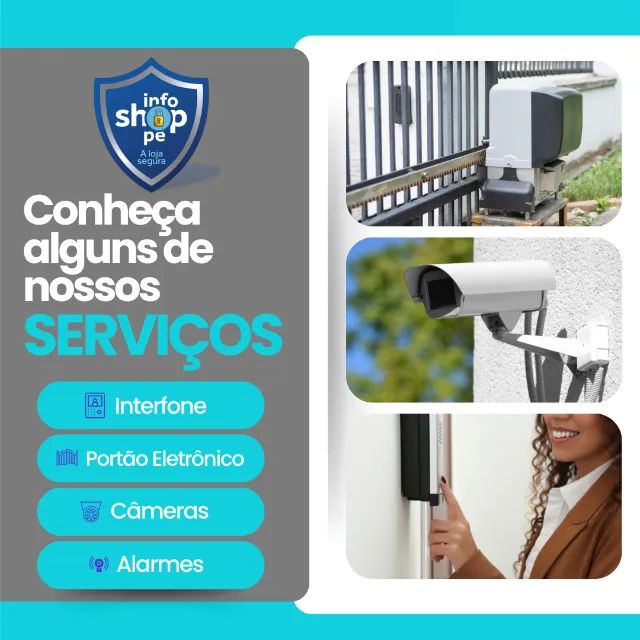 Câmeras de Segurança com Duas Lentes, Cartão de Memória e Instalação Inclusa - Foto 2