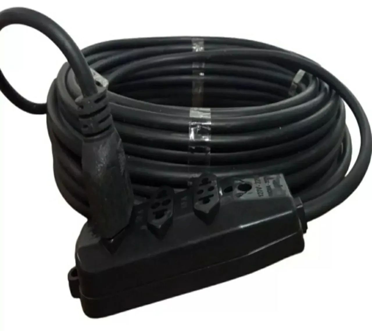 Extensão Elétrica 20 Metros - Pp 2x2,5 mm Bivolt Reforçada - Pronta Entrega - Foto 3