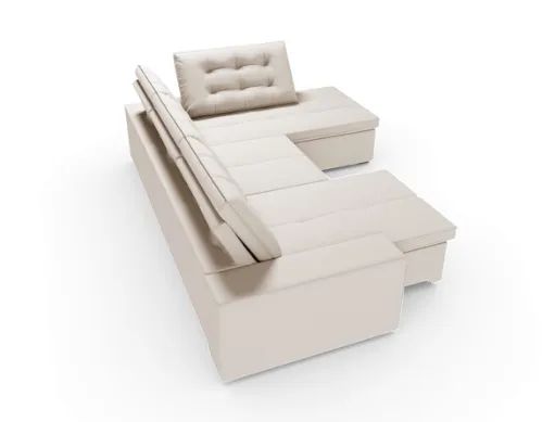 Sofa Retratil e Reclinavel com Divã - Foto 3