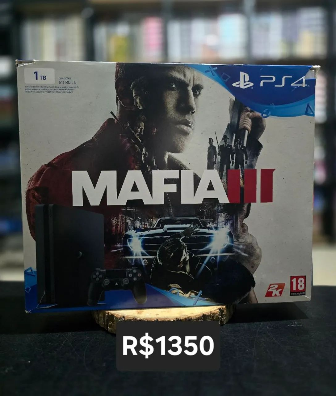 Playstation 4 Slim 1tb com caixa 