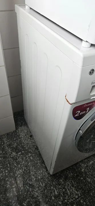 Lava e Seca LG  WD9WE6 - 8.5/5 Kg Branca 110V  - Foto 2